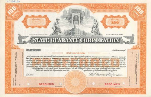 State Guaranty Corporation 1