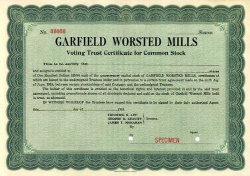 Garfield Worsted Mills