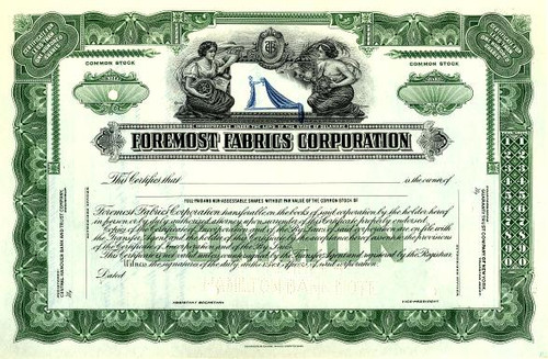 Foremost Fabrics Corporation - Delaware