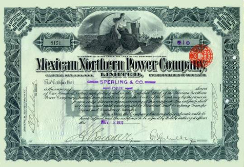 Mexican Northern Power Company, Limited 1911