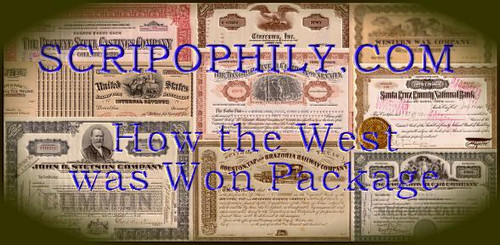 "How the West Was Won" Discount Certificate Package