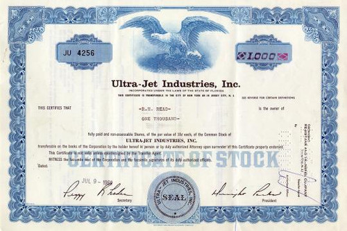 Ultra - Jet Industries, Inc.