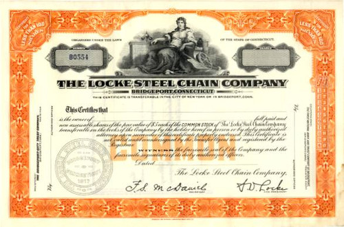 Locke Steel Chain Company - Bridgeport, Connecticut