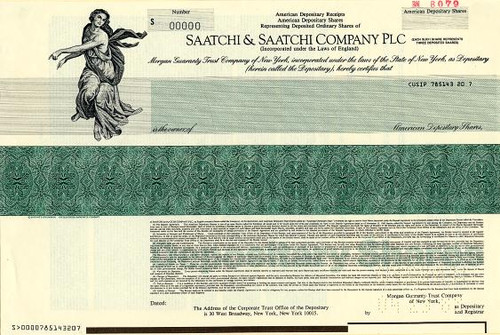 Saatchi & Saatchi Company PLC - England