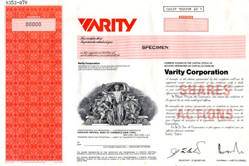 Varity Corporation - Canada