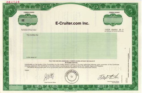 E-Cruiter.com Inc