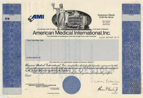 American Medical International, Inc. - Delaware 1988