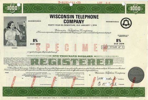 Wisconsin Telephone Company 1974