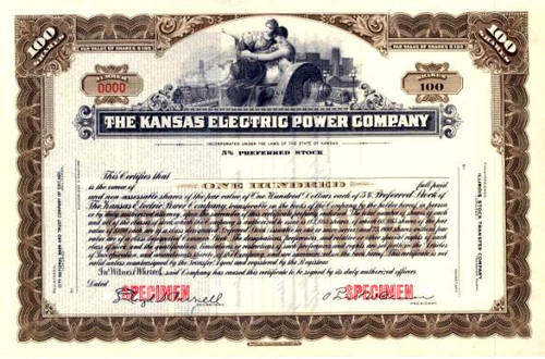 Kansas Electric Power Company 1935