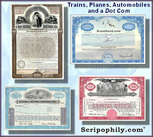 Planes, Trains, Automobiles and a Dot Com - 4 Certificate Package