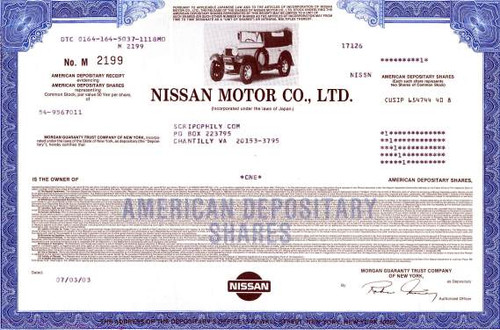 Nissan Motor Company , Limited
