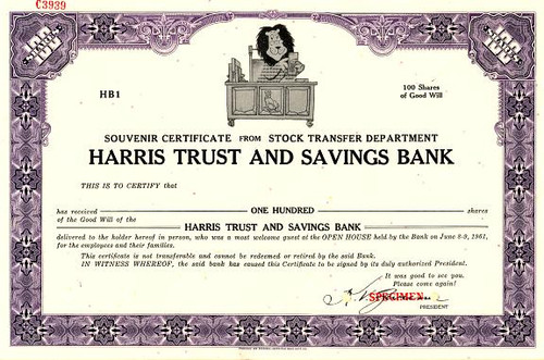 Harris Trust and Savings Bank - Illinois