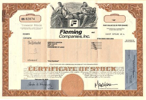 Fleming Companies, Inc. - Oklahoma 2003 1
