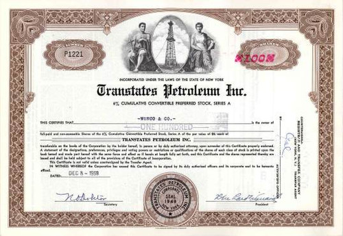 Transtates Petroleum Inc.