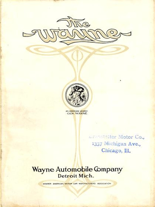 Wayne Automobile Company - Detroit, Michigan 1907