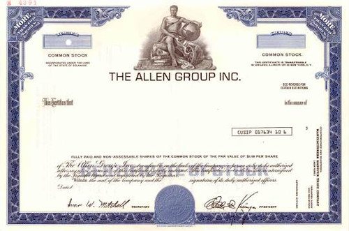 Allen Group Inc. ( Now Allen Telecom Inc. )