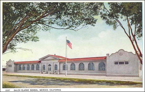 Primary School Watsonville California 1910's Postcard