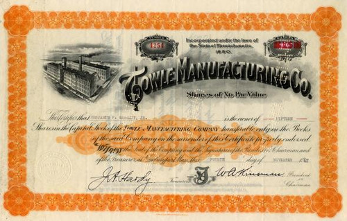 Towle Manufacturing Co (Towle Silversmiths) - Massachusetts 1948