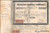 Rutland Marble Company 1864 - Civil War Period with IRS Tax Stamp