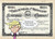 Sewerage Company (Trump Parody) - Authentic Stock Certificate with Original Trump Parody Drawing by Award Winning Artist and Comedian, Robert Byrne