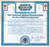 National Tuberculosis and Respiratory Disease Association ( Now American Lung Association)  - Christmas Seal Certificate 1969