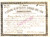 Flushing Co-Operative Savings & Loan Association signed by Chester Huntington - New York 1887