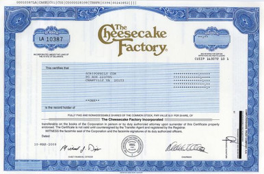 Cheesecake factory in San Diego - SAN DIEGO - CALIFORNIA Stock