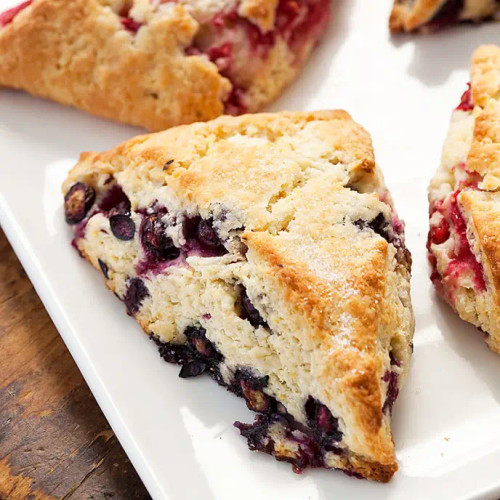 Blueberry Lemon Scone