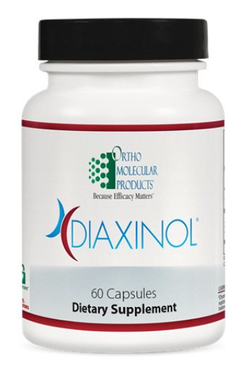 Ortho Molecular Diaxinol 120 capsules (front)