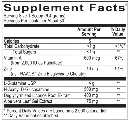 Ortho Molecular Glutashield Vanilla 6.7oz (front)