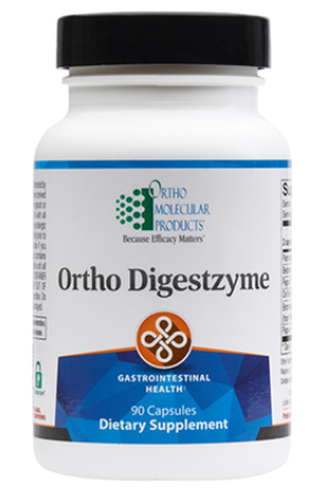Ortho Molecular Digestzyme 180 capsules (front)