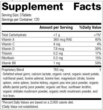 Standard Process Catalyn General Well-Being 360 Tablets