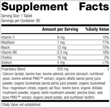 Standard Process Drenamin 90 Tablets