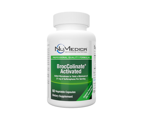 BrocColinate 60 mg Extra Strength 30 VegiCaps | Broccoli Extract Supplement