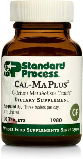 Standard Process Cal-Ma Plus 90 Tablets | Calcium & Magnesium Supplement