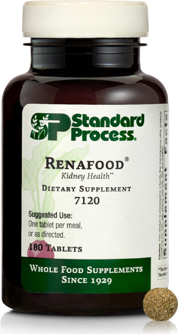 Standard Process Renafood 180 Tablets | Whole Food Nutritional Supplement
