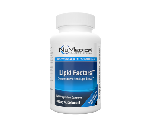 NuMedica Lipid Factors 120 Vegetable Capsules | Nutritional Wellness Supplement