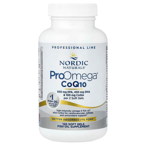 Nordic Naturals ProOmega CoQ10 120 Soft Gels