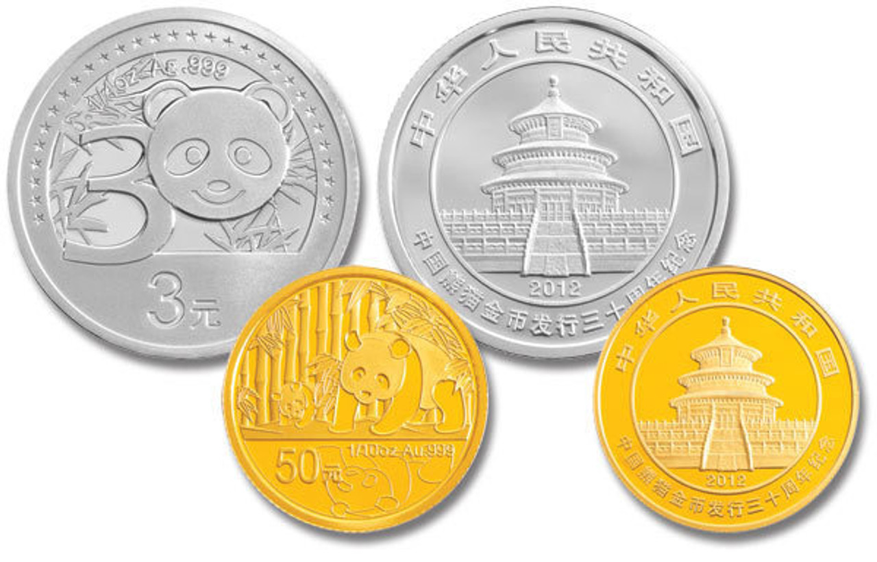 China 2012 30th Anniversary of Issuance of Panda Gold Series - 1