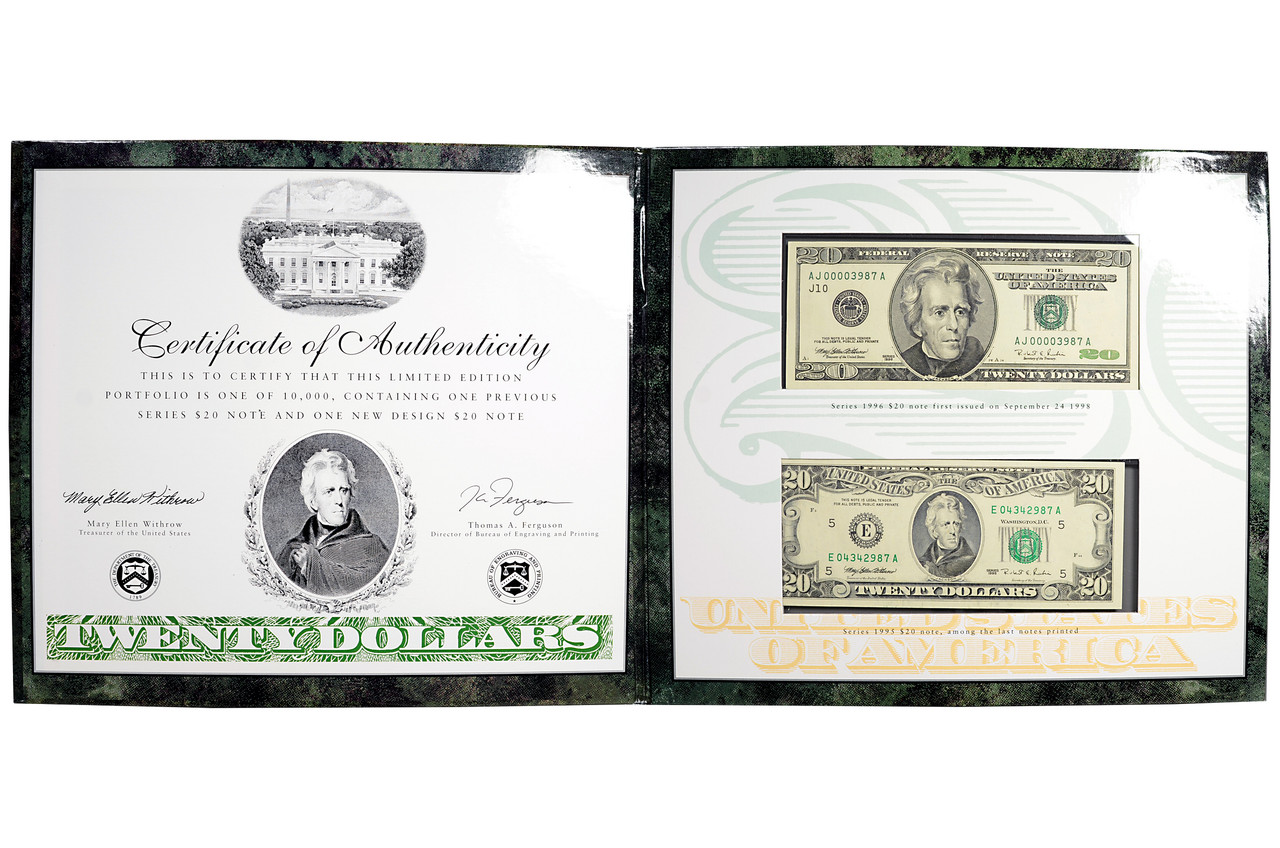 BANKNOTESコレクション 20枚 20_Inside_folder_set__65710.