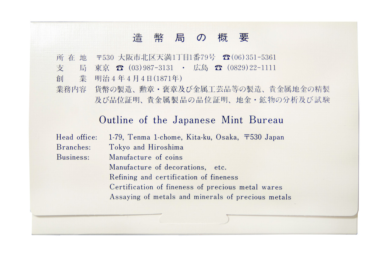 Japan 1986 Mint Uncirculated 7-Coin Set