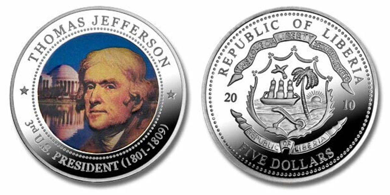 thomas jefferson dollar coin