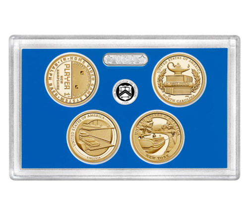 USA 2021 American Innovation $1 Coin Proof 4-pc Set