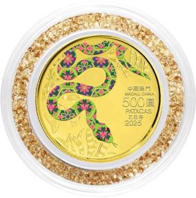 Macau 2024 Year of the Dragon 1/2 oz Gold Proof Coin - Color