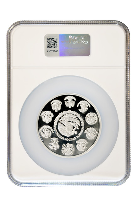 Mexico 2025 Libertad 5 oz Silver Proof Coin - NGC PF-69 Ultra Cameo - First Day of Issue
