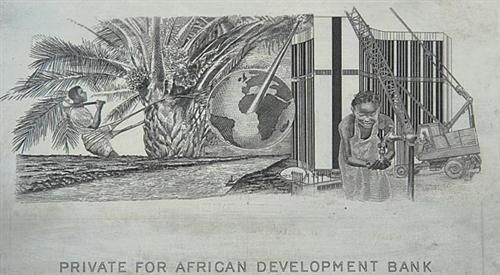 Ivory Coast 1966 African Development Bank - Vignette Plate