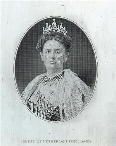 The Netherlands 1919 Queen Wilhemina - Portrait Currency Vignette Plate