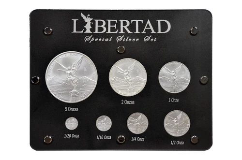 Mexico 2023 Libertad Silver BU 7-Coin Set