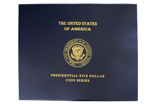 Presentation Box ONLY - Liberia 2010 Presidential Series Silver Plated Coin and Medal 45-pc Set
