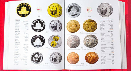 Book - China 1982-2017 Panda Gold and Silver Coins 3rd Edition with Extra Unicorn Coin Section